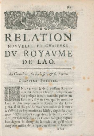 Chapitre Premier. Sa Grandeur, ses Richesses, & ses Forces