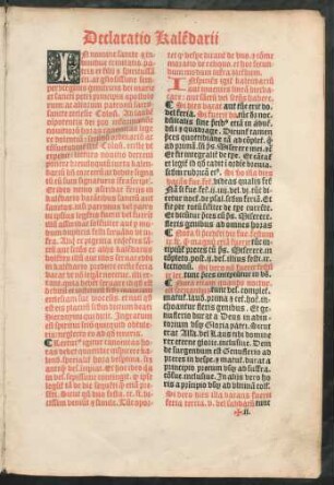 Declaratio Kalendarii