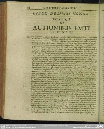 Liber Decimus Nonus