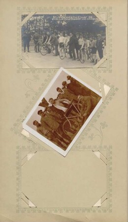Postkartenalbum Radsport; Blatt 32
