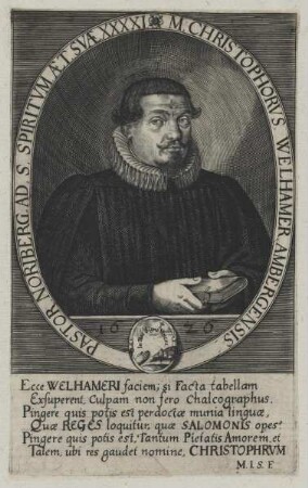 Bildnis des Christophorvs Welhamer