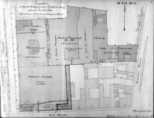 Vorlagen welche nicht für die Oeffentlichkeit bestimmt sind., 24. Februar 1904, Lageplan