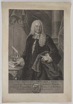 Bildnis des Iohannes Bernhardvs Firnhaber ab Eberstein