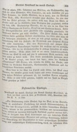 131-141 Systematische Theologie