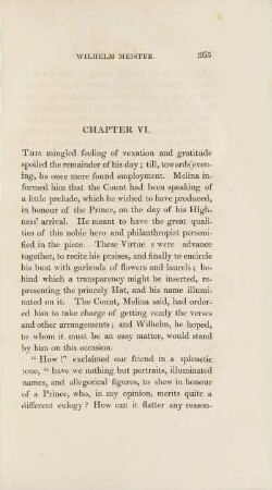 Chapter VI. (unvollständig)