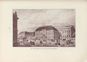 Des Königs Palais um 1830 (jetzt Kronprinzen-Palais)