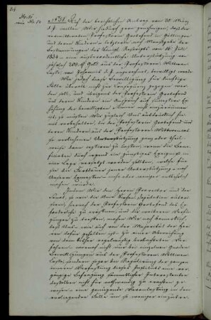 Unterstützung der Witwe Grotefend aus der Professoren-Witwenkasse.