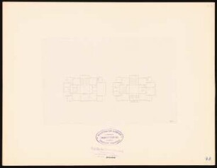 Villa: 2 Grundrisse