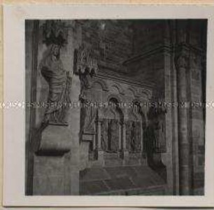 Bamberg, Dom, Maria und Engel der Verkündigung
