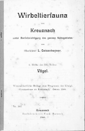 3,2: Vögel