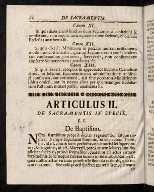 44-261, Articulus II