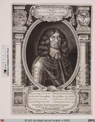 Bildnis Christian I., Herzog zu Sachsen-Merseburg (reg. 1650-91)