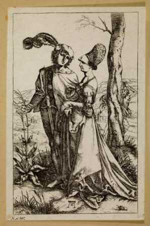 Das Liebespaar und der Tod (Der Spaziergang)