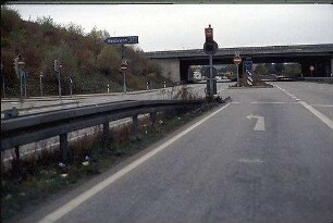 Knoten Ost, Zufahrt von Osten (Weilimdorf)