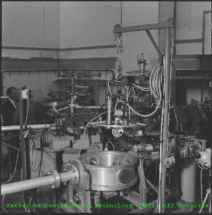 Polarisationsmessungen des Instituts für Experimentelle Kernphysik (IEKP) an einer Versuchsanordnung im Zyklotron (Zykl)