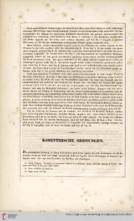 Korinthische Ordnungen