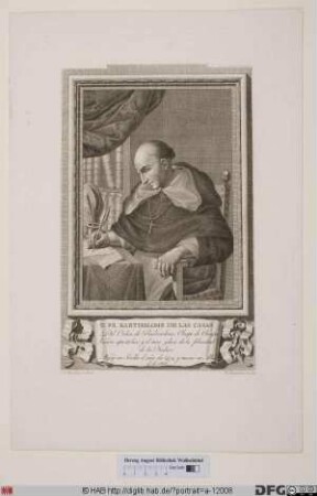 Bildnis Fray Bartolomé de Las Casas