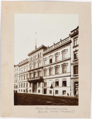 Wohnhaus Alexandrinenstraße 89, Berlin: Vorderansicht