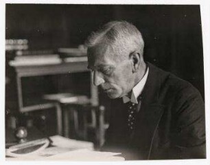 Reichsgericht in Leipzig, Reichsgerichtspräsident Dr. Bumke. Reichsgerichtspräsident Dr. Bumke