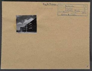 Straßenansichten. Berlin, Treptow, OT Alt-Treptow, Schmollerplatz