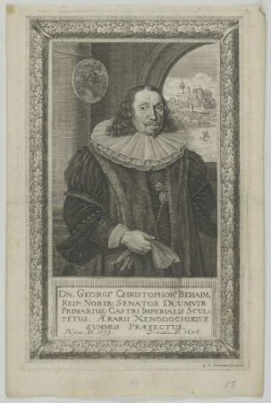 Bildnis des Georg Christoph Behaim