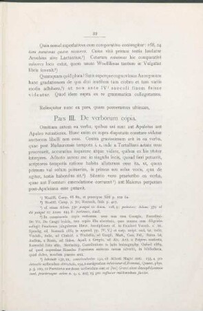 Pars III. De verborum copia.