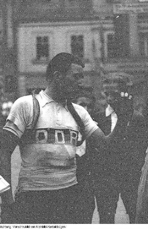 Görlitz, Radrennen Internationale Friedensfahrt, Kulturveranstaltung anlässlich der Friedensfahrt, 4. Mai 1952