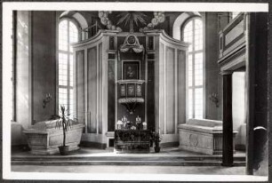 Schwedt (Oder). Innenansicht des Berlischky-Pavillons
