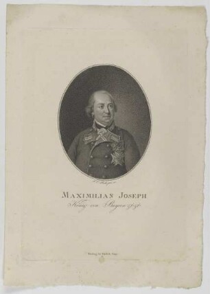 Bildnis des Maximilian Joseph, König von Bayern
