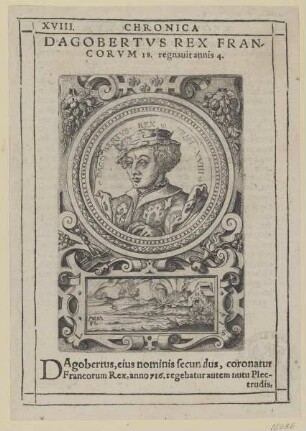 Bildnis des Dagobertvs Rex Francorvm