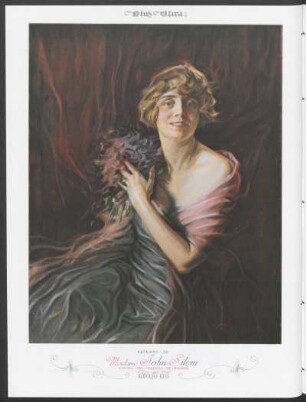 Retrato de Madame John Silem, óleo