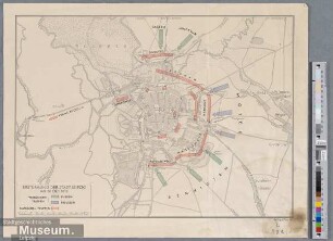 Erstürmung der Stadt Leipzig am 18. Okt. 1813