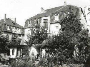 Dresden-Mickten, Hauptmannstraße 19. Wohnhaus (um 1913). Gartenseite von Südosten
