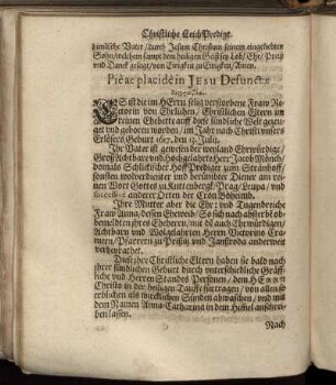 Pie ac placide in Jesu Defunctae Biographia.