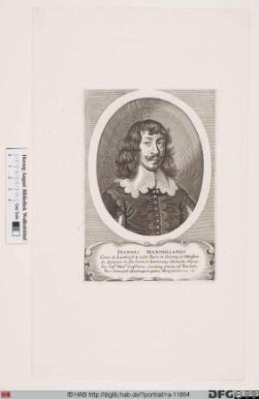 Bildnis Johann Maximilian von Lamberg (1636 Graf)