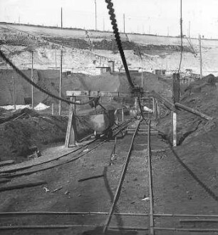 Kettenbahn, Nebenstrecke : Technikgeschichte | Technologie | Gewinnung und Verarbeitung von Braunkohle | Tagebau | Pfännerschaft Halle (Saale)