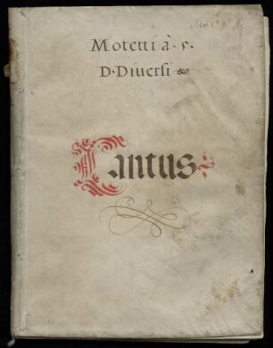 Geistliche Vokalmusik. Cantus : 16. Jh.