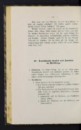 158-164, 27. Deutschlands Handel und Industrie im Weltkriege