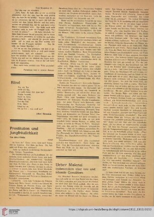 Prostitution und Jungfräulichkeit