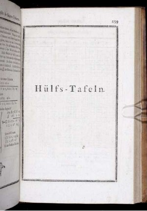 Hülfs-Tafeln