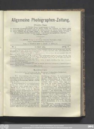 Nr. 3. 17. April 1903. Jahrg. X.