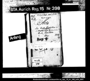 Der Schreibdienst bei dem Amt Emden