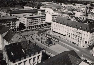 Zerstörungen Zweiter Weltkrieg - Stadtgebiet. Marktplatz