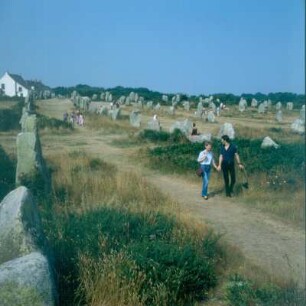 Bretagne. Megalithreihen bei Carnac