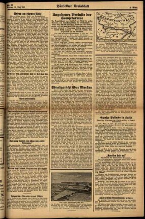 Zweite Ausgabe vom Montag, den 14. Juli 1941.
