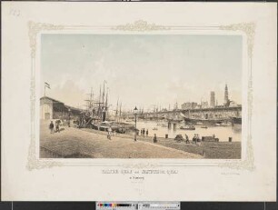 Kaiser Quai und Sandthor Quai in Hamburg