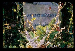 Grab Aribert Wäscher 24.3.74.