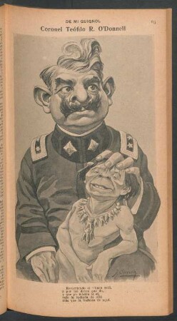 Coronel Teófilo R. O'Donnell - [Caricatura] : De mi Guignol