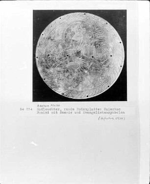 Bodenplatte des Barbarossaleuchters