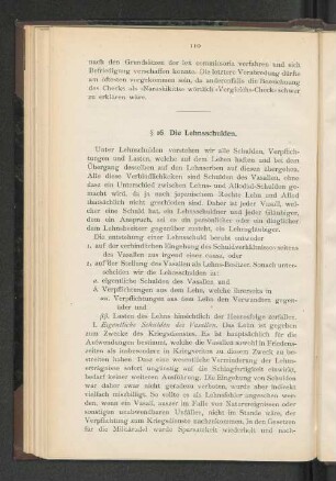 § 16. Die Lehnsschulden.